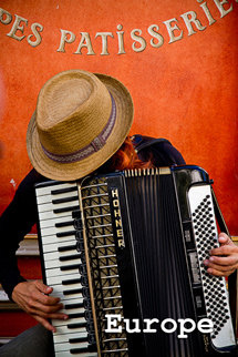 Accordian Player Provence