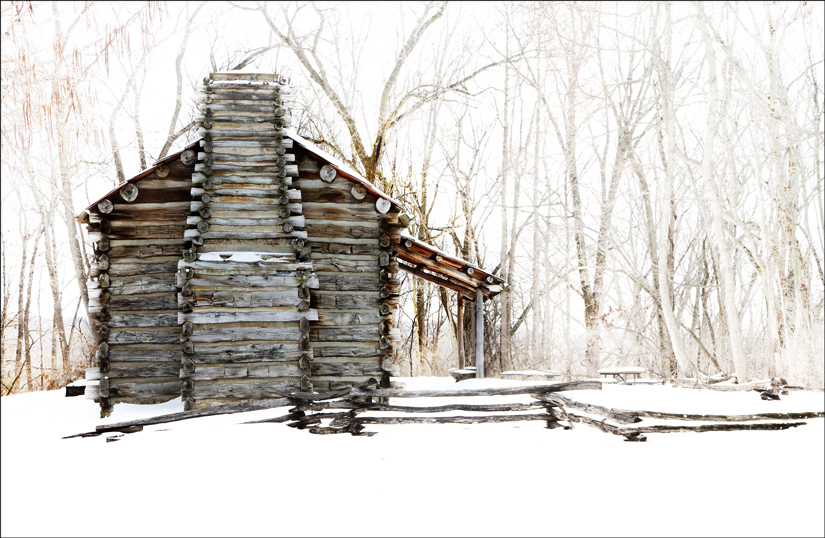 Rowan Herdon Cabin in Winter