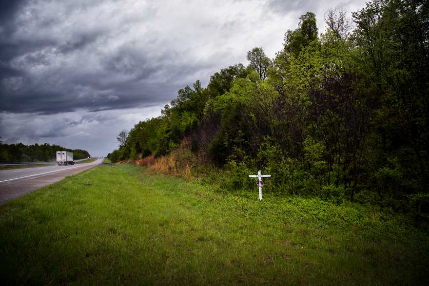 Boyd Memorial, Interstate 24 in Western Kentucky
